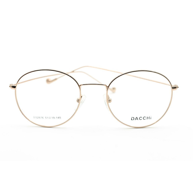 Кругла стильна оправа панто unisex DACCHI 32876