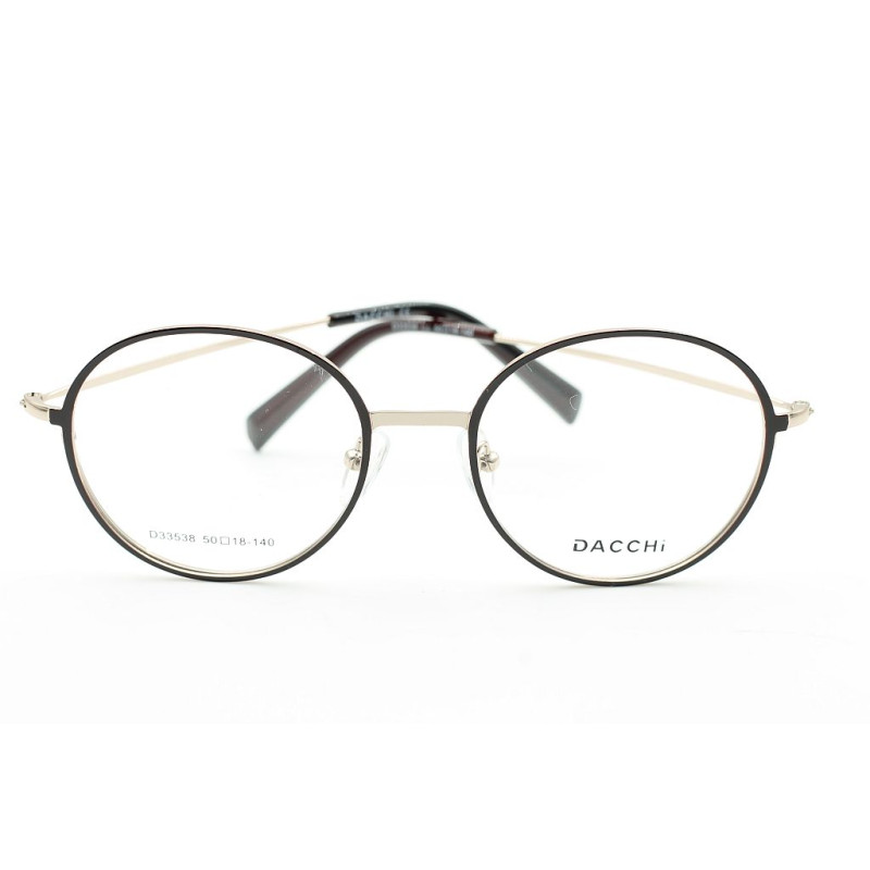 Круглая стильная оправа для очков unisex DACCHI 33538