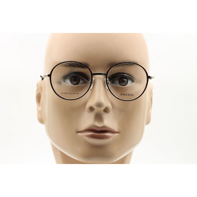 Круглая стильная оправа для очков unisex DACCHI 33538