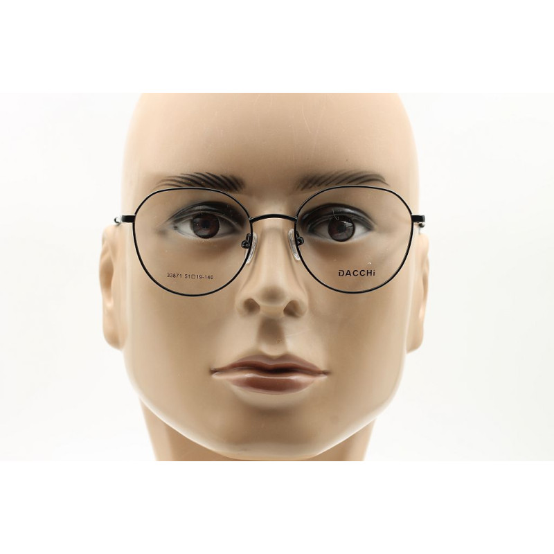 Кругла багатогранна оправа unisex DACCHI 33871