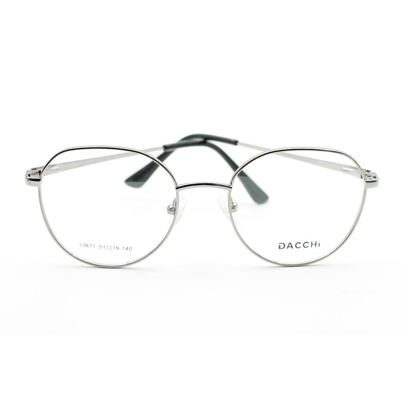 Круглая многогранная оправа unisex DACCHI 33871