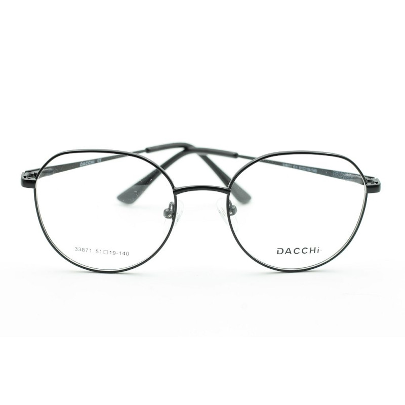 Круглая многогранная оправа unisex DACCHI 33871
