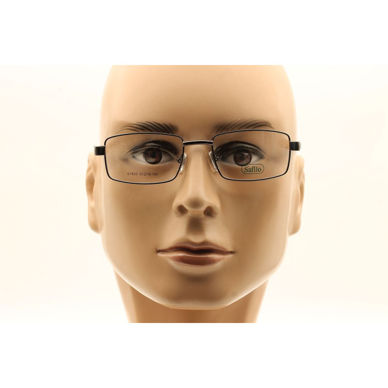 Оправа для очков прямоугольная металлическая унисекс SAFILO 7820