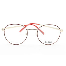 Круглая молодежная оправа для очков unisex DACCHI 33405