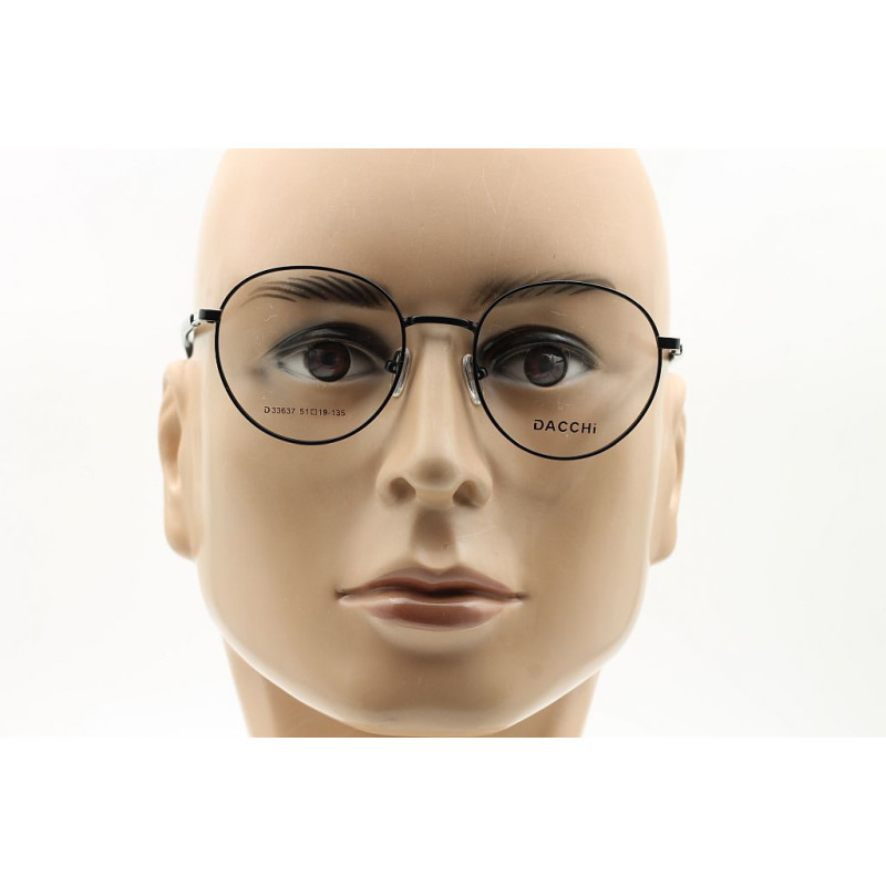 Круглая молодежная оправа unisex DACCHI 33637