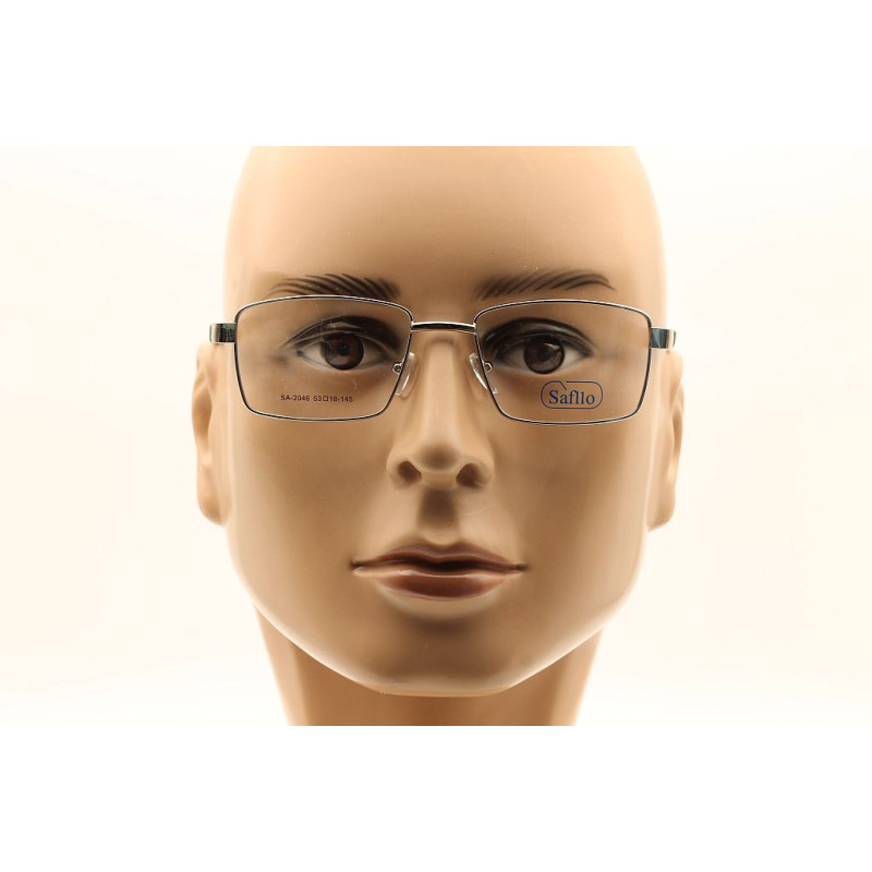Оправа для окулярів прямокутна металева унісекс SAFILO 2046
